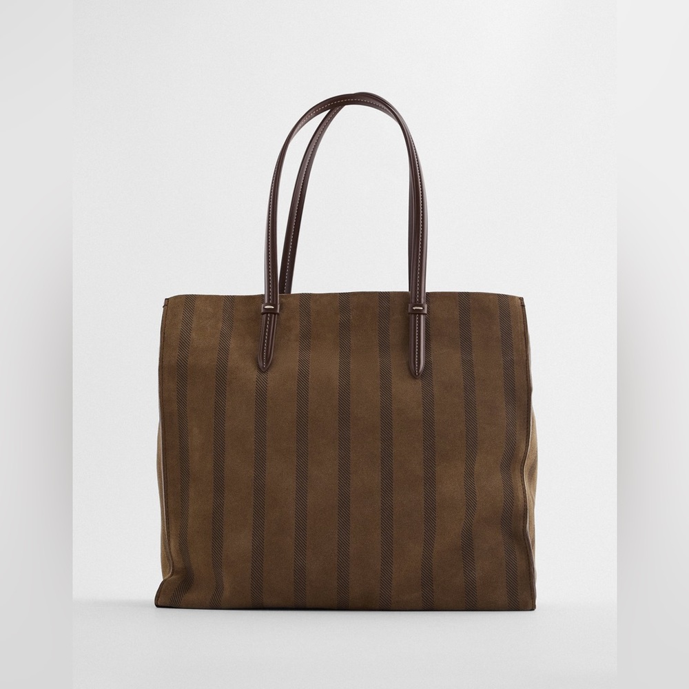 Zara Leather Tote Bag